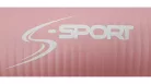 S-Sport Jóga szőnyeg / fitnesz szőnyeg, vastag, mályva