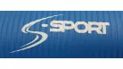 S-Sport Jóga szőnyeg / fitnesz szőnyeg, vastag, kék