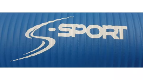 S-Sport Jóga szőnyeg / fitnesz szőnyeg, vastag, kék