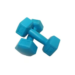 S-Sport PVC kézisúlyzó, hatszögletű 2x1 kg