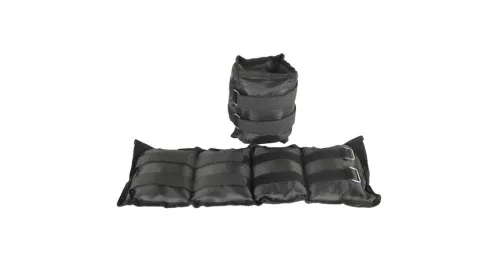 S-Sport Kéz- lábsúly 2×2 kg, fekete