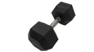 S-Sport Hatszögletű gumis kézisúlyzó, 20 kg