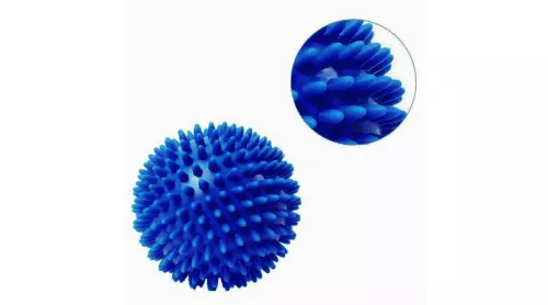 S-Sport Masszírozó labda, kék, 7 cm