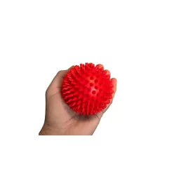 S-Sport Masszírozó labda, piros 7 cm