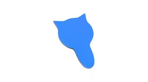 S-Sport Polifoam úszódeszka Róka, L-es, 90x40x6cm