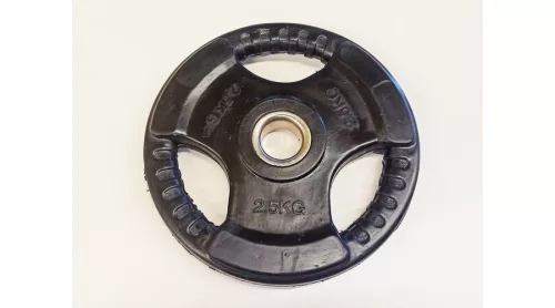S-Sport Gumírozott Súlytárcsa 31 mm-s 2,5 kg