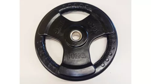 S-Sport Gumírozott Súlytárcsa 31 mm-s 10 kg