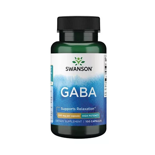 Swanson Gaba 500 mg 100 Kapszula