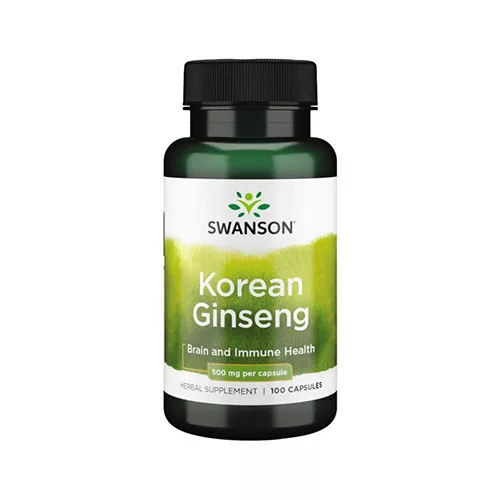 Swanson Korean Ginseng 100 Kapszula