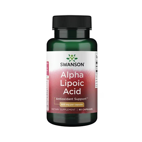 Swanson Alpha Lipoic Acid 600 mg 60 kapszula