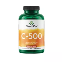 Swanson Vitamin C With Rose Hips 500 mg 250 Kapszula