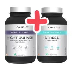   QNT CARE Night Burner 90 kapszula + AJÁNDÉK QNT CARE Stress (Calm & Relax) Vegan 90 kapszula