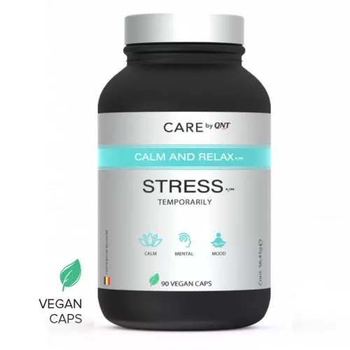 QNT CARE Stress (Calm & Relax) - Vegan stresszcsökkentő - 90 kapszula