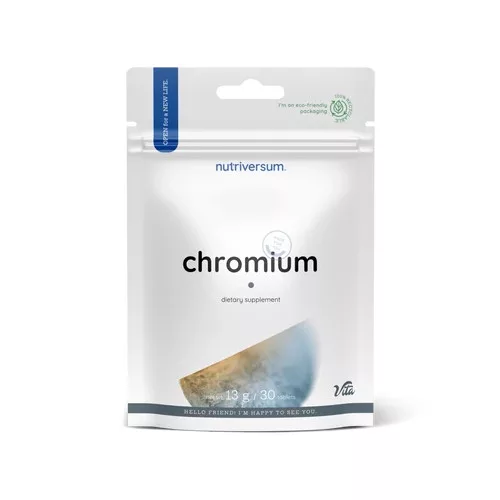 Nutriversum Chromium 30 tabletta