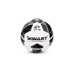   Winart Műbőr focilabda, 5-s méret WINART COLLEGE WHITE/BLACK