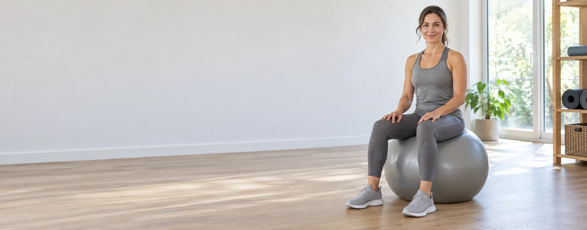 Fitball méretválasztó kisokos – természetes életmódfotó