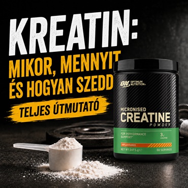 Kreatin: mikor, mennyit és hogyan szedd