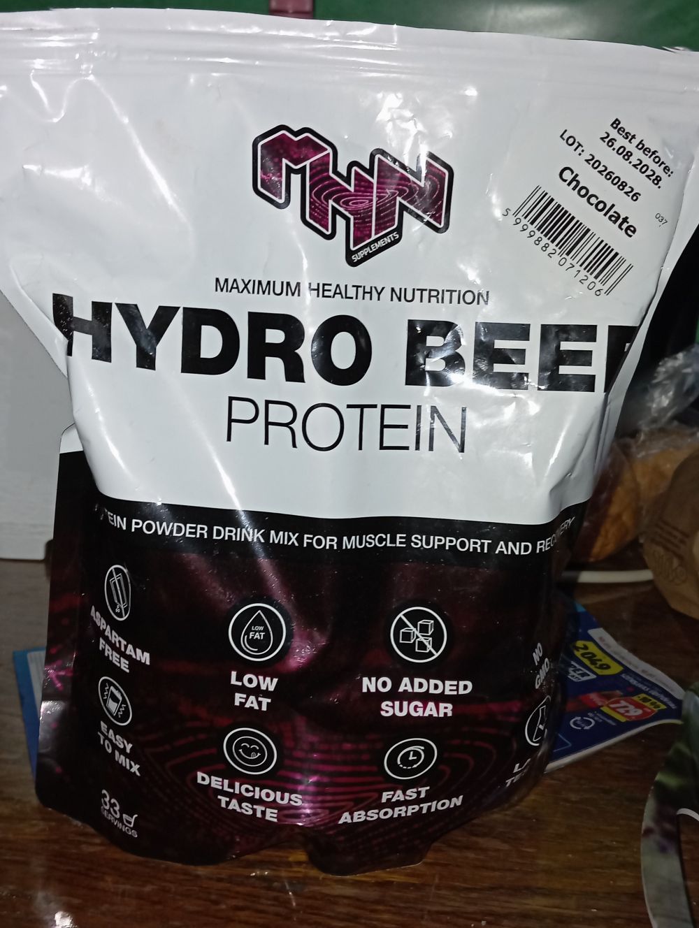 Mhn Sport Supplements Hydro Beef Protein 1000 g
