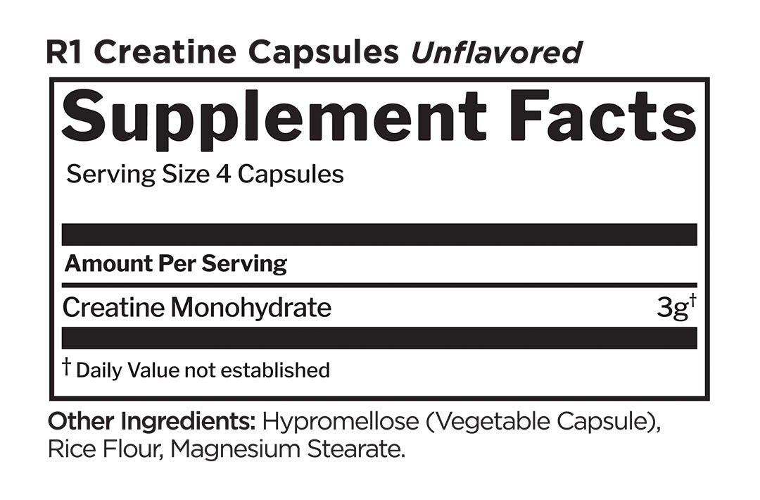 Rule1 Creatine összetétel