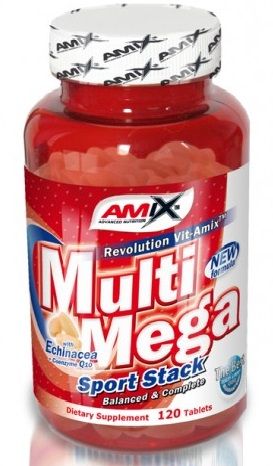AMIX - MULTI MEGA SPORT STACK - 120 TABLETTA