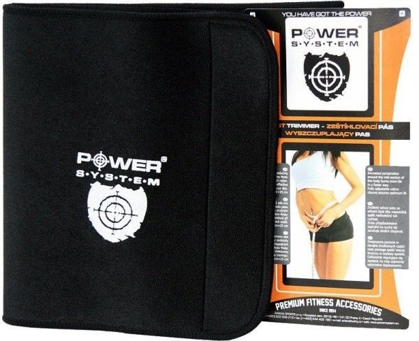 POWER SYSTEM - FITNESS WT PRO KARCSÚSÍTÓ ÖV / NEOPRENE FOGYASZTÓ ÖV - 100 CM