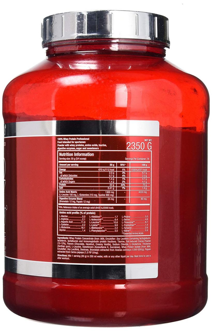 SCITEC NUTRITION - 100% WHEY PROTEIN PROFESSIONAL - 2350 G