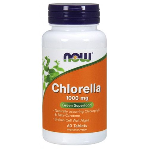 NOW - CHLORELLA 1000 MG - 60 TABLETTA