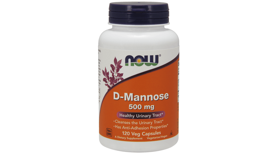 NOW - D-MANNOSE 500 MG - 120 KAPSZULA