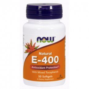 NOW - E-400 MIXED TOCOPHEROLS - 50 GÉLKAPSZULA