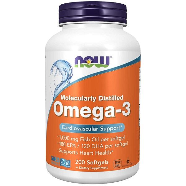 NOW - OMEGA-3 - 200 KAPSZULA