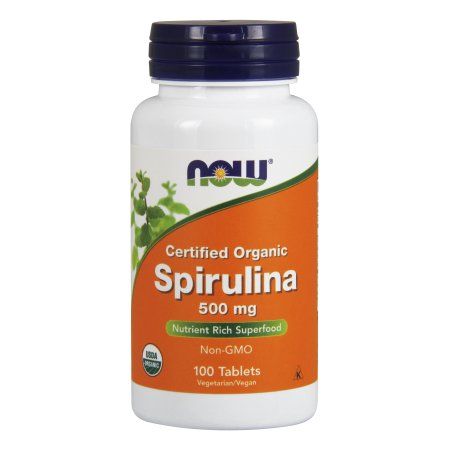 NOW - SPIRULINA ALGA TABLETTA 500 MG - 100 TABLETTA