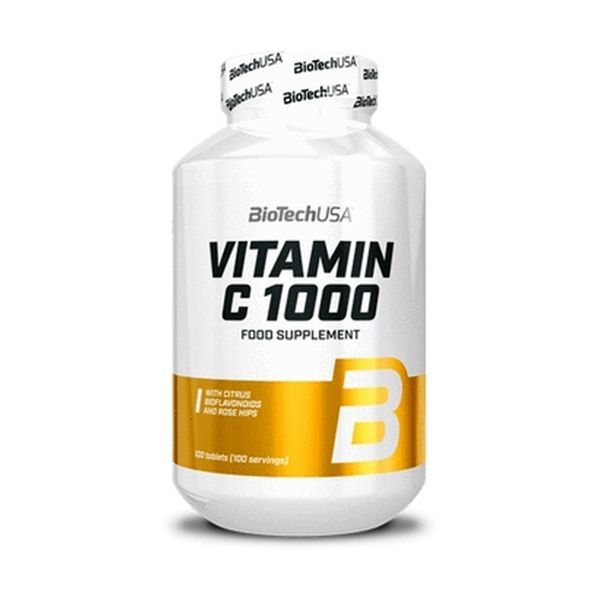 BIOTECH USA - VITAMIN C-1000 BIOFLAVONOIDS - 100 TABLETTA