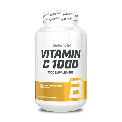 BIOTECH USA - VITAMIN C-1000 BIOFLAVONOIDS - 250 TABLETTA