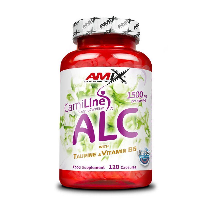 AMIX - ALC - WITH TAURIN & VITAMINE B6 - 120 KAPSZULA