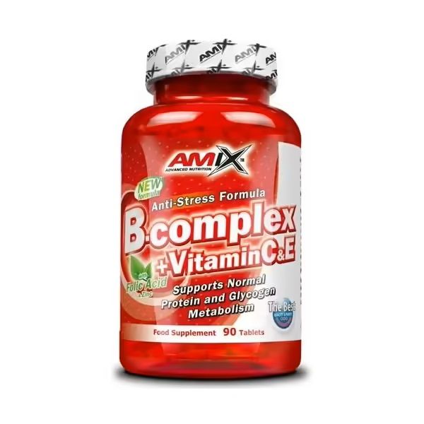 AMIX - B-COMPLEX + VITAMIN C & E - 90 TABLETTA