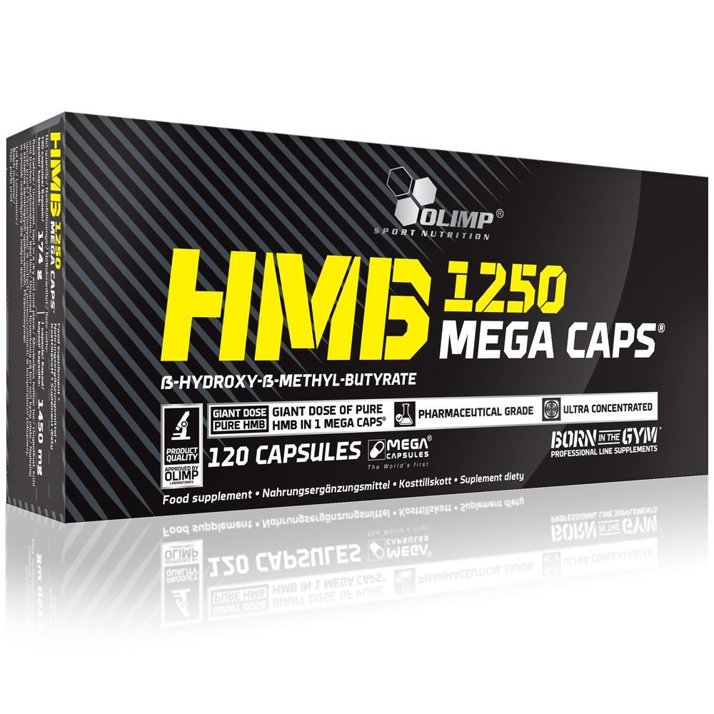 OLIMP SPORT - HMB 1250 MEGA CAPS - 120 KAPSZULA