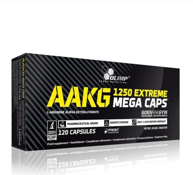 OLIMP SPORT - AAKG 1250 EXTREME MEGA CAPS - 120 KAPSZULA