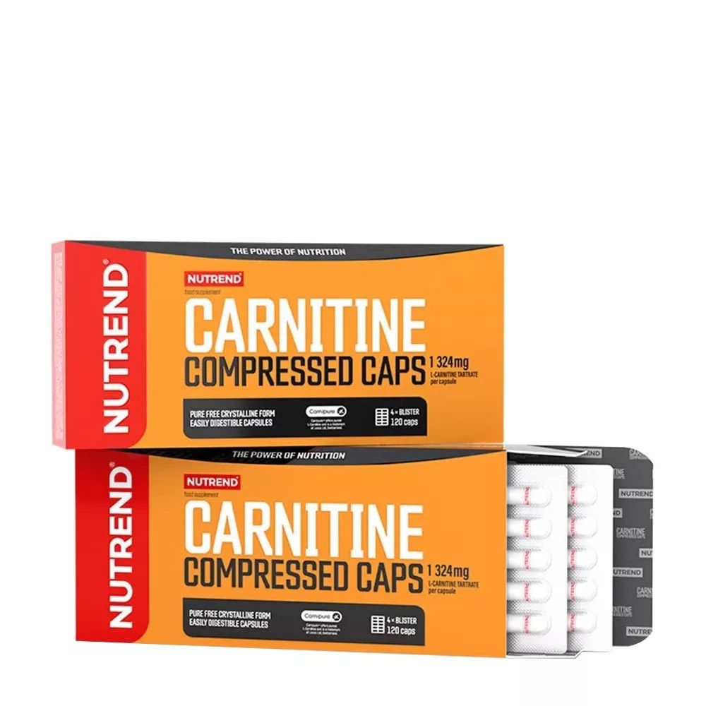 NUTREND - CARNITINE COMPRESSED CAPS - 120 KAPSZULA / EXP.: 03/2024