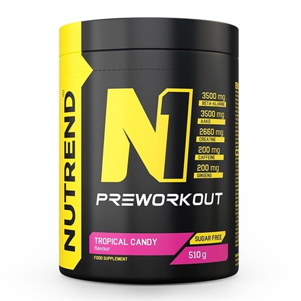 NUTREND - N1 PRE-WORKOUT - 510 G