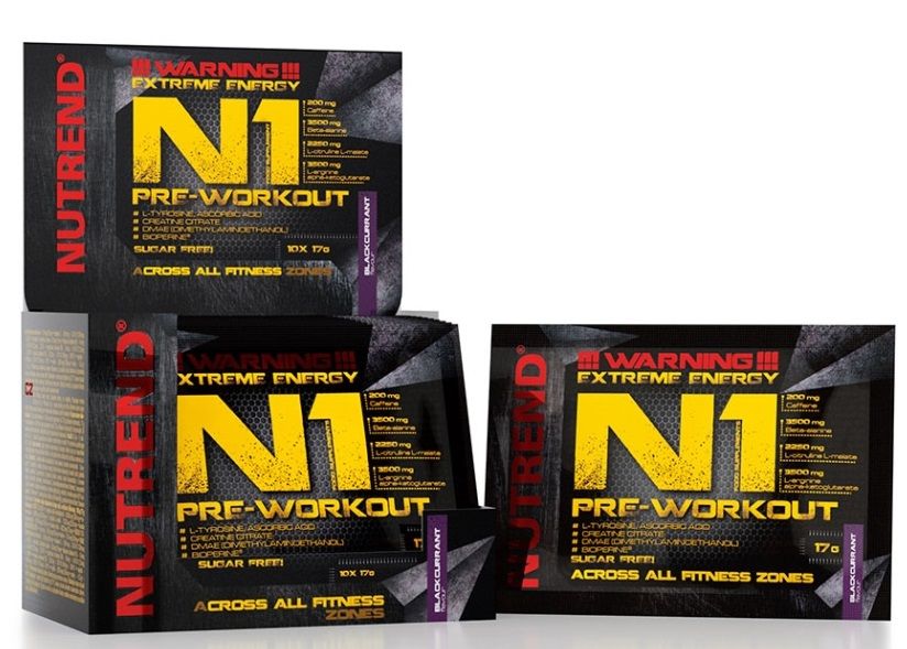 NUTREND - N1 PRE-WORKOUT - 10X17 G