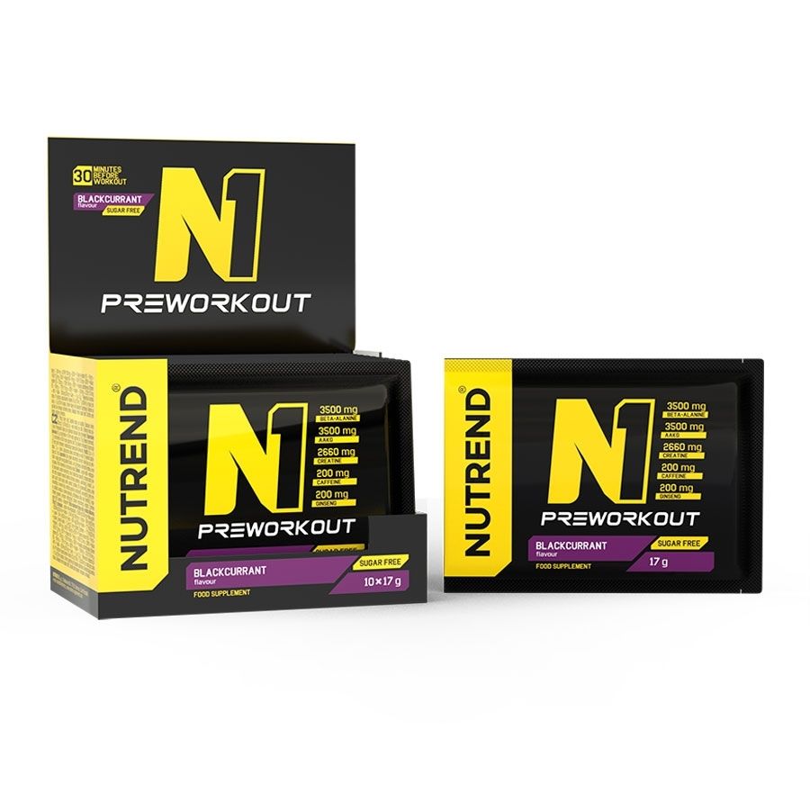 NUTREND - N1 PRE-WORKOUT - 10X17 G