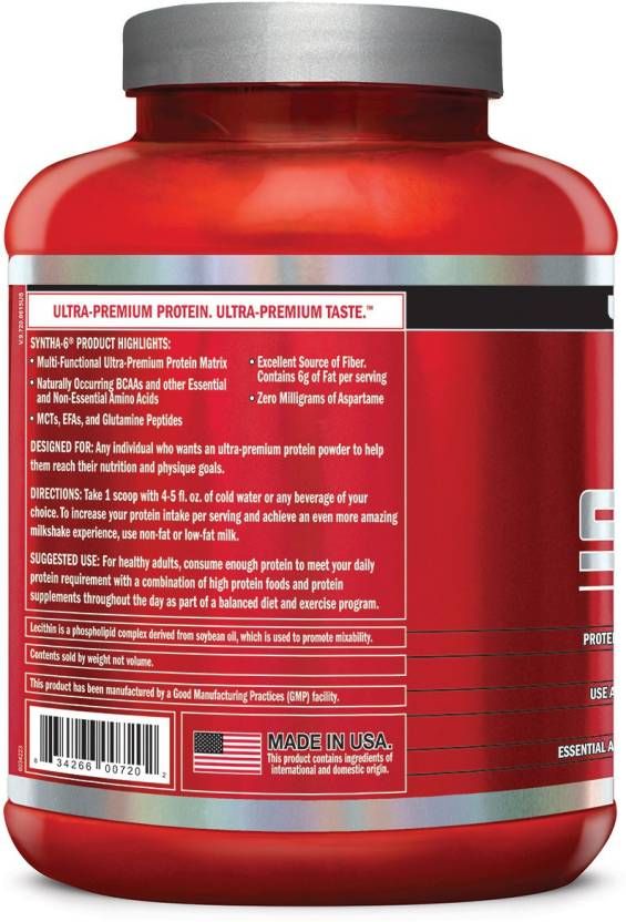 BSN - SYNTHA-6 - ULTRA-PREMIUM PROTEIN MATRIX - 5 LBS - 2270 G