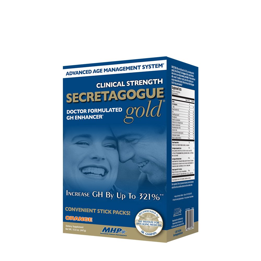 MHP - SECRETAGOGUE GOLD CLINICAL STRENGTH - ÖREGEDÉST KÉSLELTETŐ FORMULA - 30 TASAK