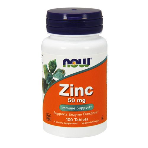 NOW - ZINC GLUCONATE 50 MG - 100 TABLETTA