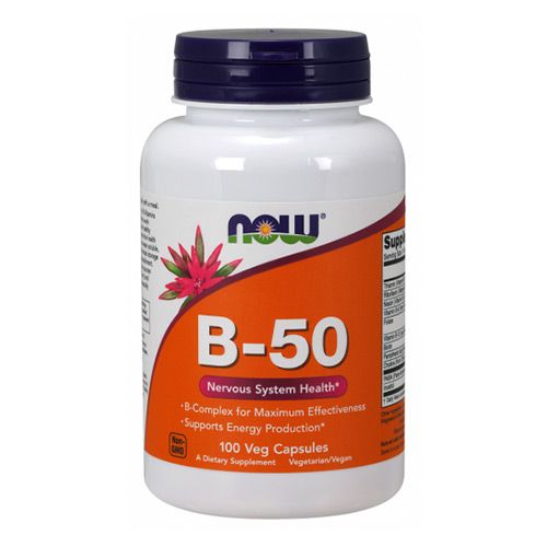 NOW - VITAMIN B-50 - 100 KAPSZULA