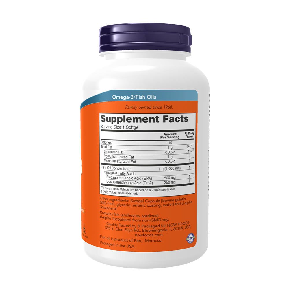 NOW - ULTRA OMEGA-3 HALOLAJ - 180 KAPSZULA NOW - ULTRA OMEGA-3 HALOLAJ - 180 KAPSZULA