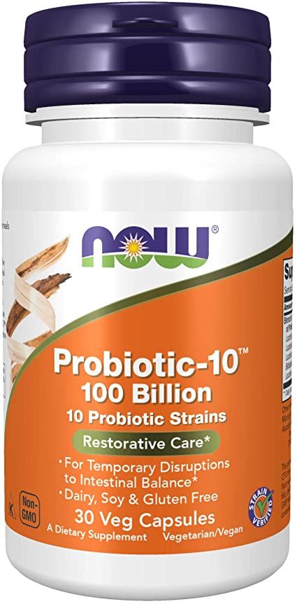 NOW - PROBIOTIC-10 100 BILLION - 30 VEG KAPSZULA