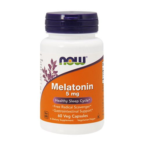 NOW - MELATONIN 5 MG - 60 KAPSZULA