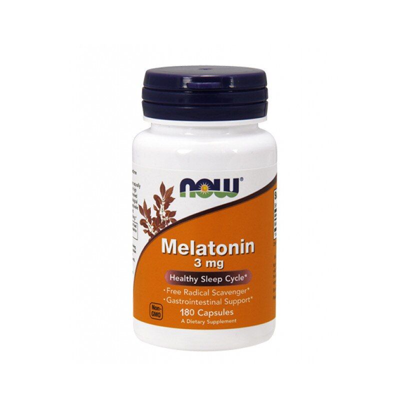 NOW - MELATONIN 3 MG - 180 KAPSZULA