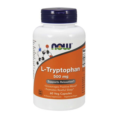 NOW - L-TRYPTOPHAN 500 MG - 60 KAPSZULA